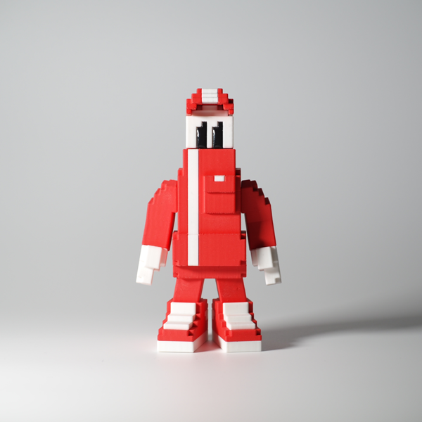 MOFZ/Voxel MOF High Neck Jacket/Scarlet Red